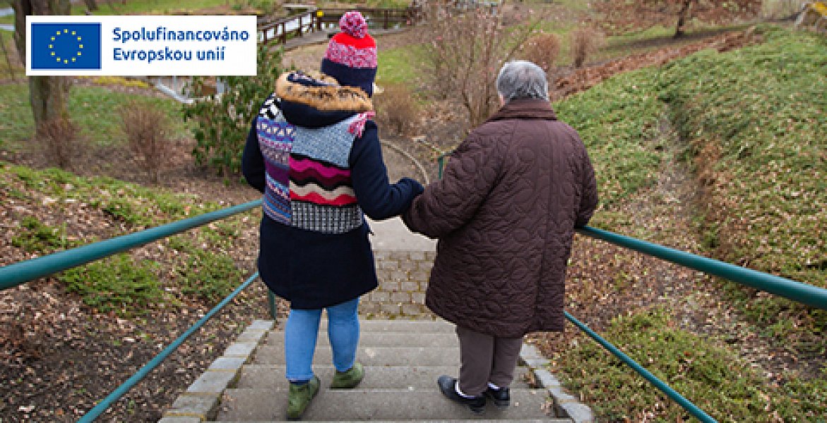 Osobní asistence Sue Ryder získala podporu z Operačního programu Zaměstnanost plus