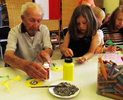 Mezigenerační setkávání v Domově Sue Ryder