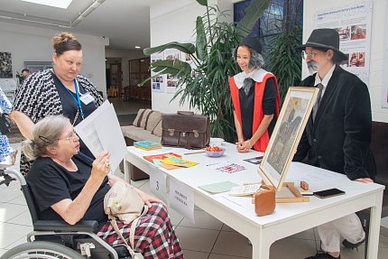 Zahrada Sue Ryder se proměnila v dějiště Letních her. 
