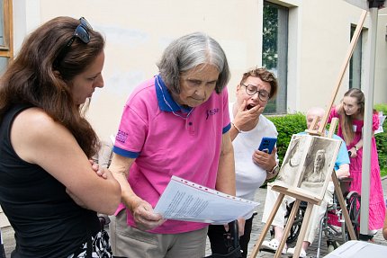 Zahrada Sue Ryder se proměnila v dějiště Letních her. 
