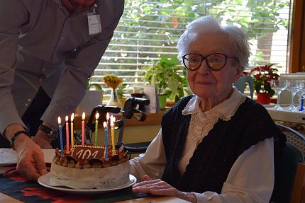 Paní Terezie slavila 101. narozeniny!