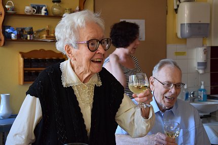 Paní Terezie slavila 101. narozeniny!