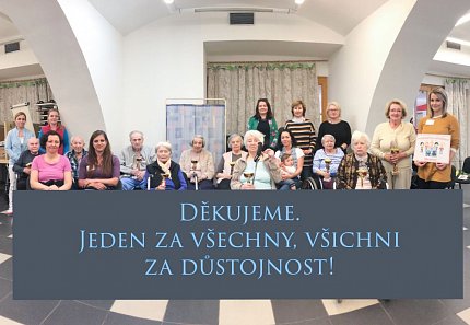 Děkujeme! Jeden za všechny všichni za důstojnost