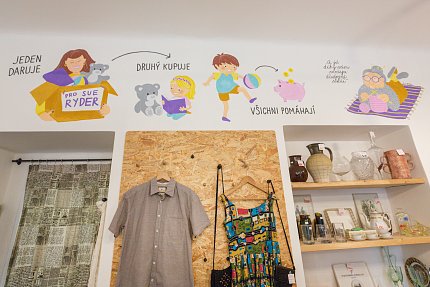 Nahlédněte do 2 dobročinných obchodů Sue Ryder - Kodaně a Heřmanky
