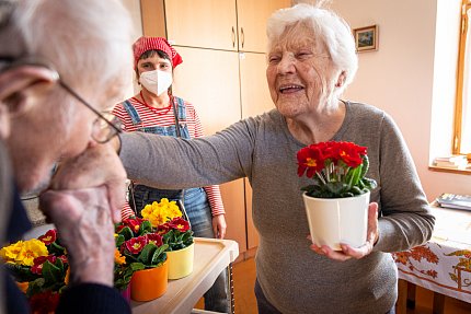 Oslava svátku žen v Sue Ryder