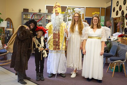 Mikuláš v Sue Ryder