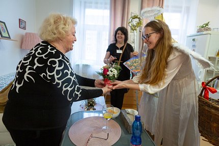 Mikuláš v Sue Ryder