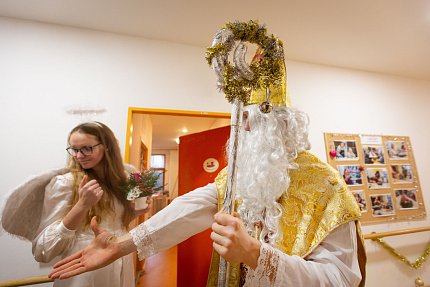 Mikuláš v Sue Ryder