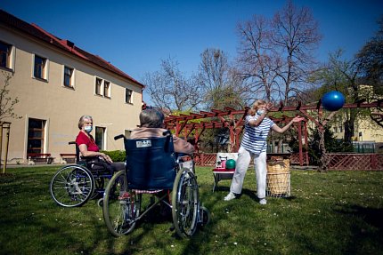 Ze života Sue Ryder v období karantény - duben 2020