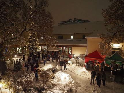 Rozsvícení stromu v Michelském dvoře