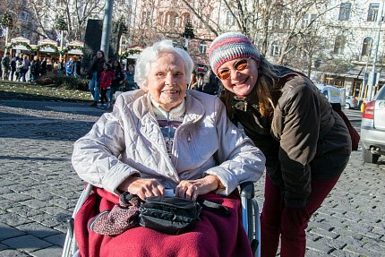 Výlet klientů na vánoční trhy 