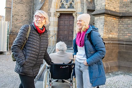 Výlet klientů na vánoční trhy 