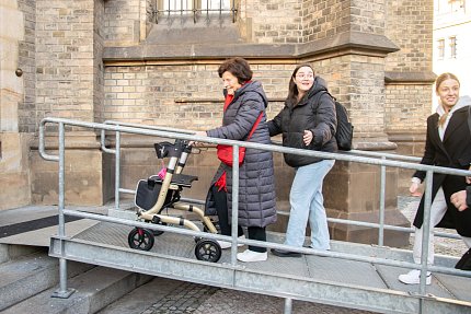 Výlet klientů na vánoční trhy 