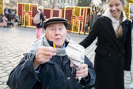 Výlet klientů na vánoční trhy 