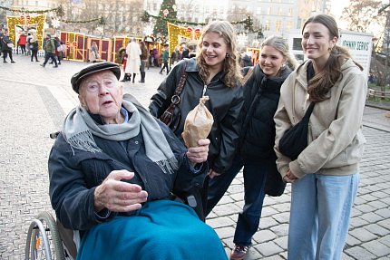 Výlet klientů na vánoční trhy 