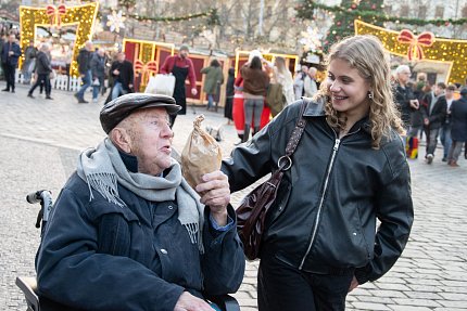 Výlet klientů na vánoční trhy 