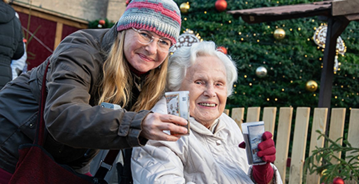 Výlet klientů na vánoční trhy 