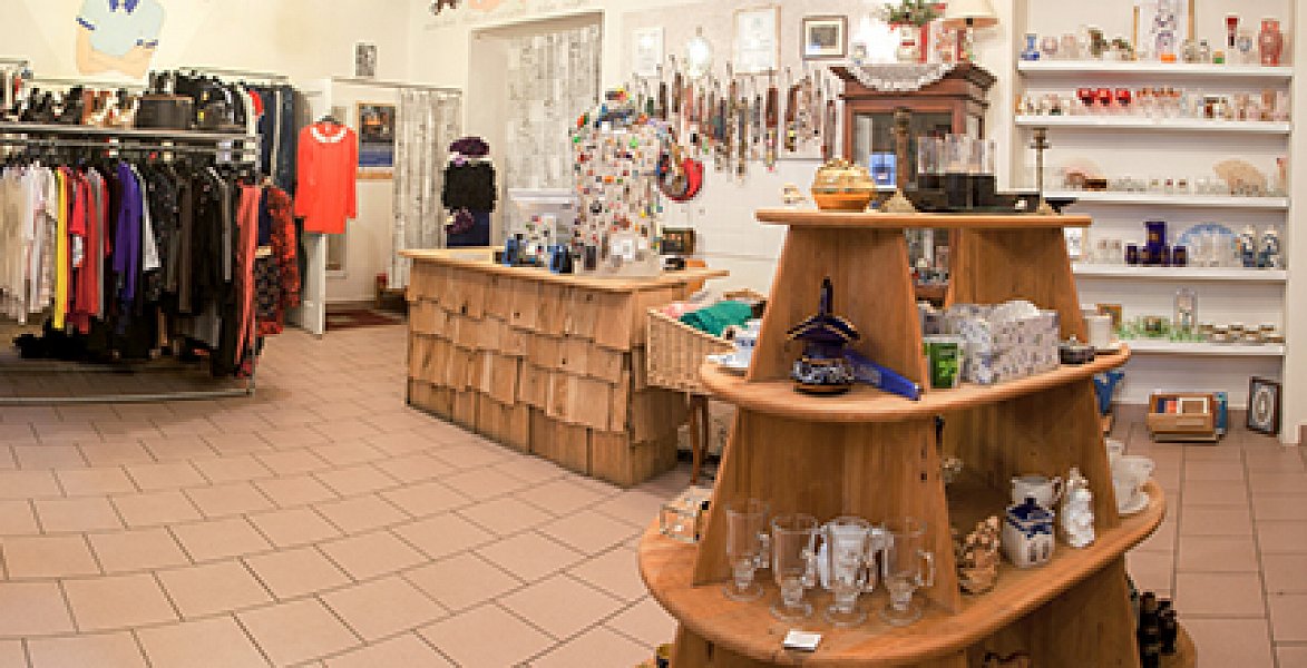 Sue Ryder Charity Shops by blogger Jane 